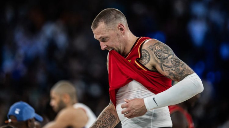 Dāniels Taiss. Foto: FIBA