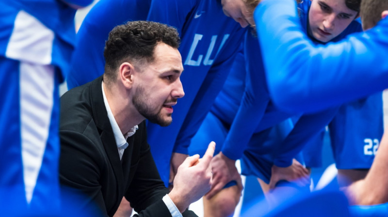 LU galvenais treneris Marts Ozolinkevičs. Foto: Māris Greidāns