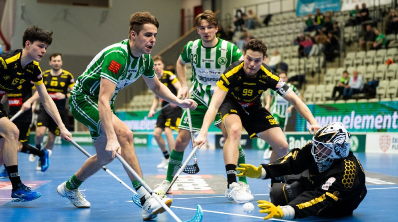 Epizode no "FbŠ Bohemians" un "TJ Sokol" spēles, foto: FbŠ Bohemians