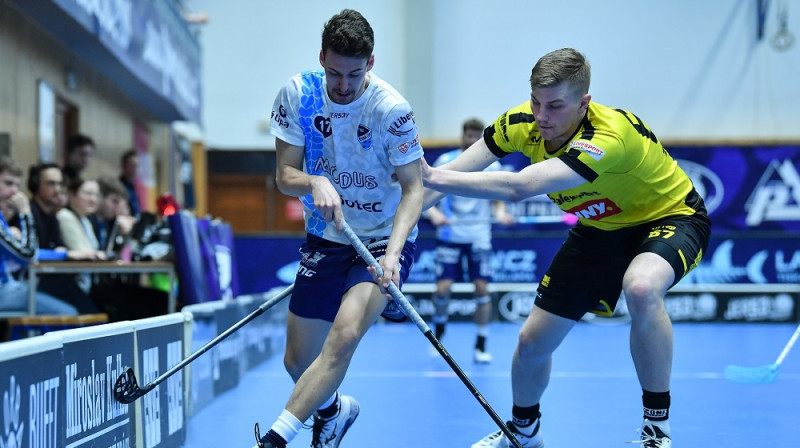 Klāvs Araks (no labās), foto: FBC Česka Lipa