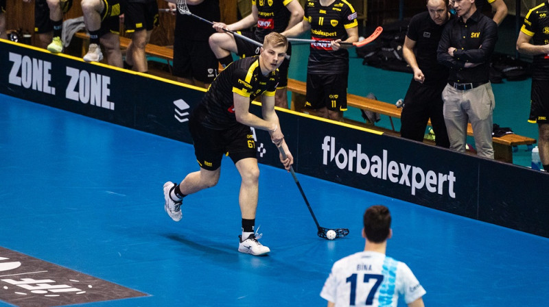 Klāvs Araks, Foto: Lukáš Sedlák, SKV Florbal