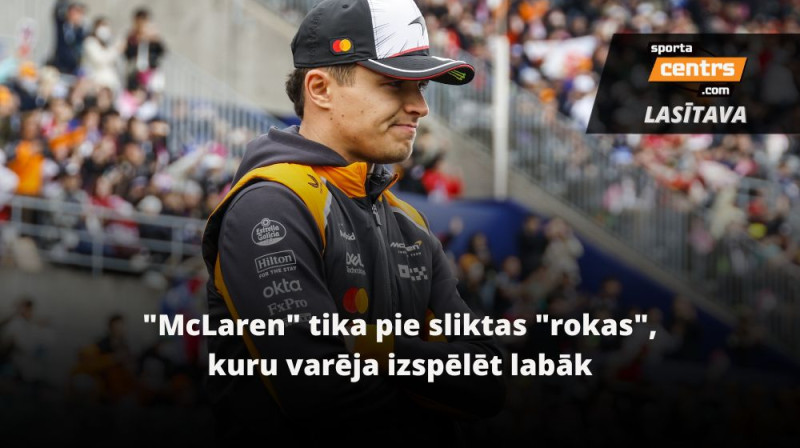 Lando Noriss Foto: EPA/Scanpix