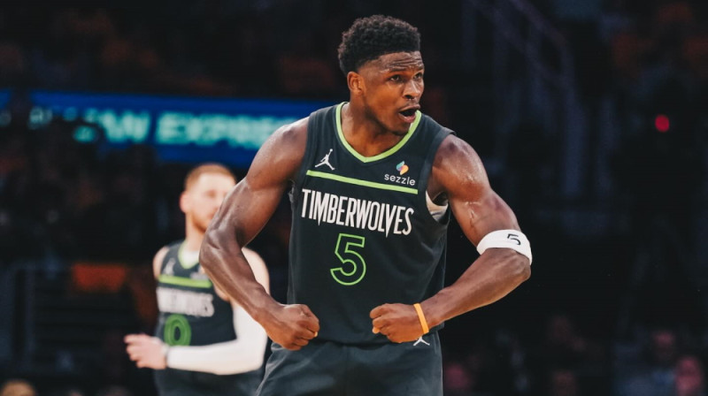 Entonijs Edvardss. Foto: Minnesota Timberwolves