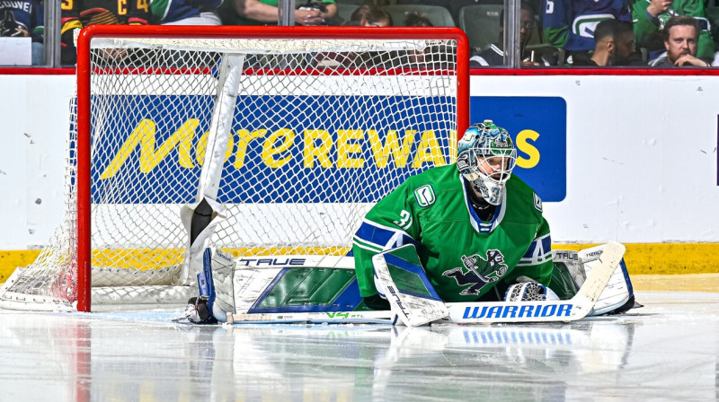 Artūrs Šilovs. Foto: Abbotsford Canucks
