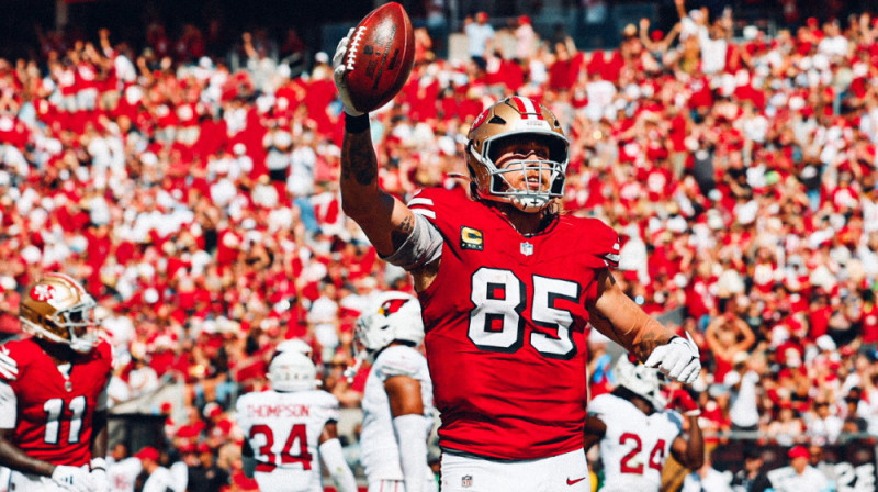 Džordžs Kitls. Foto: San Francisco 49ers