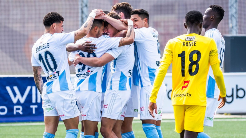 "Riga" futbolisti. Foto: Riga FC