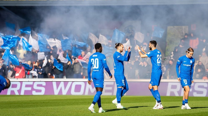RFS futbolisti Foto: Sanita Ieva Sparāne/RFS