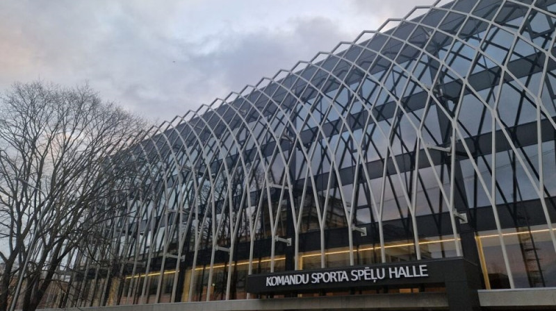 Komandas sporta spēļu halle Foto: LNSC