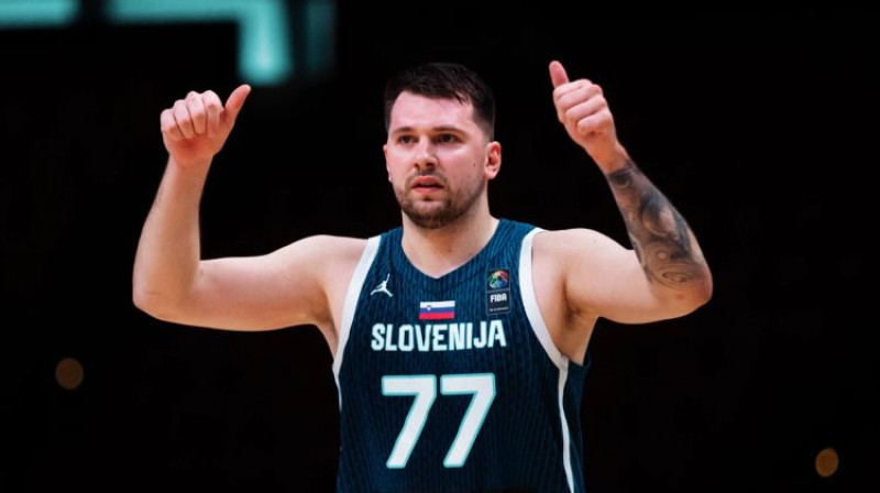 Luka Dončičs. Foto: FIBA