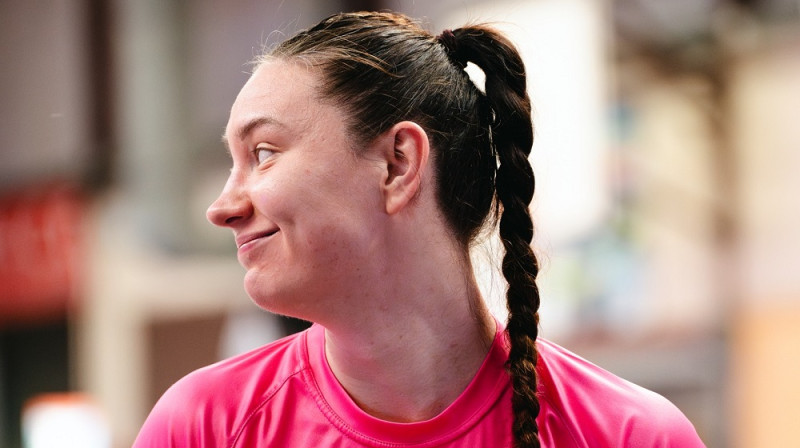 Paula Strautmane 2025. gada 30. aprīlī. Foto: Charnay Basket