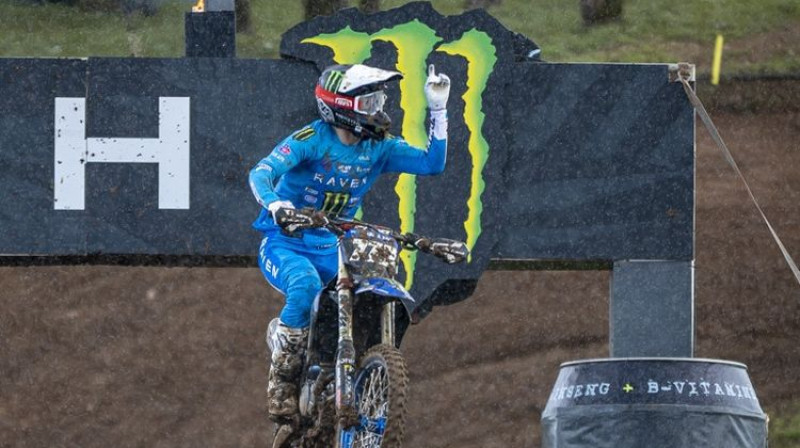 Jānis Reišulis. Foto: MXGP