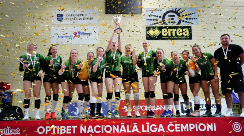 Čempiones “Mārupes SC”. Foto: LVF.