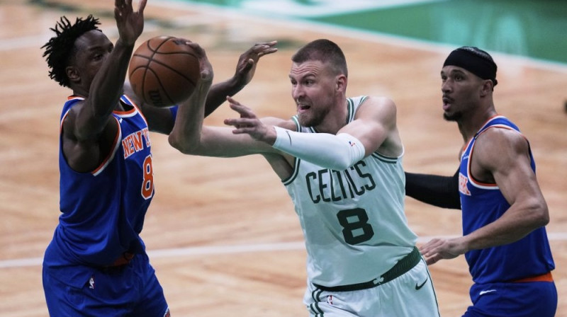 Kristaps Porziņģis Foto: AP/Scanpix