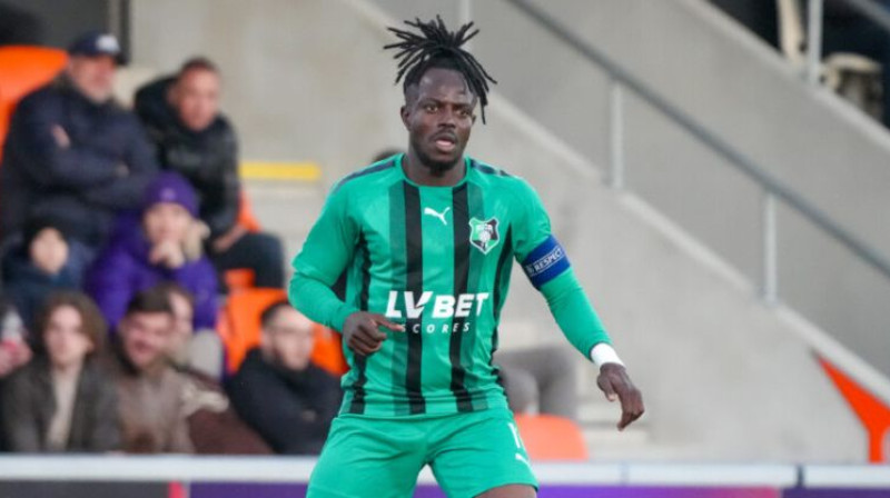 Abioduns Ogunniji. Foto: Kristians Putniņš/FK Auda