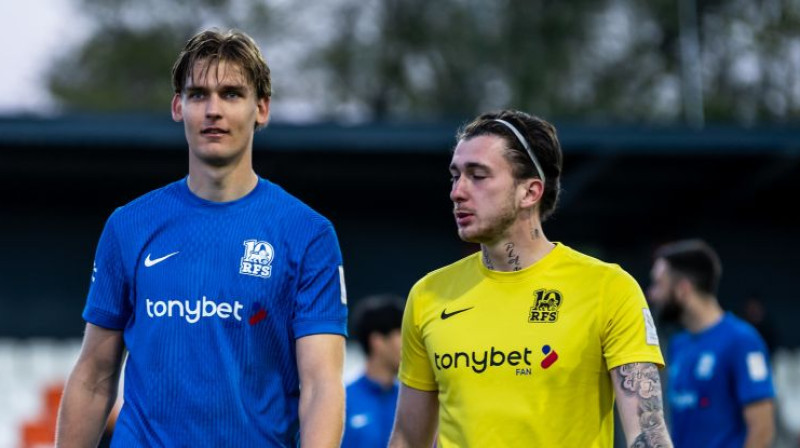Niks Sliede un Sergejs Vilkovs. Foto: Sanita Sparāne/RFS