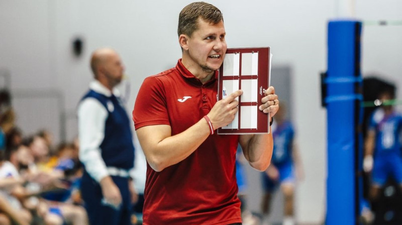 Rainers Vasiļjevs Foto: Latvijas Volejbola federācija