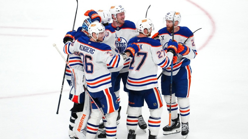 "Oilers" hokejisti. Foto: Reuters/Scanpix