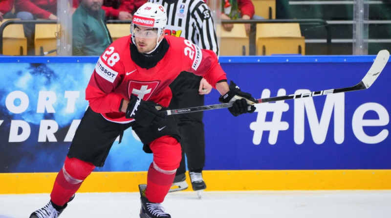 Timo Meiers. Foto: IIHF