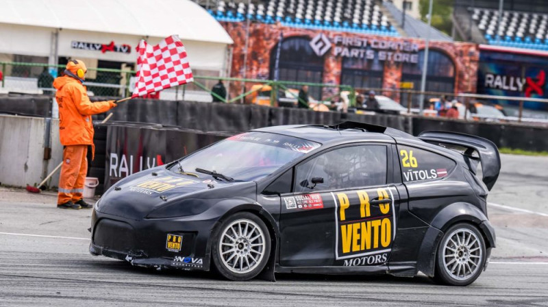 Roberts Vītols. Foto: Rallycross.lv