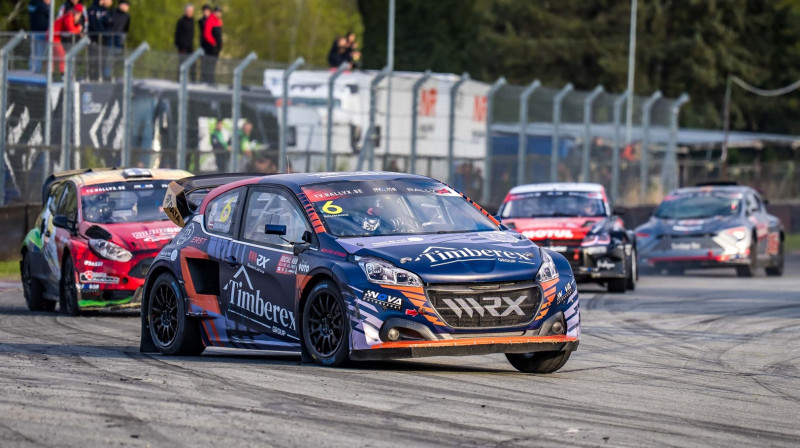 Jānis Baumanis. Foto: Rallycross.lv