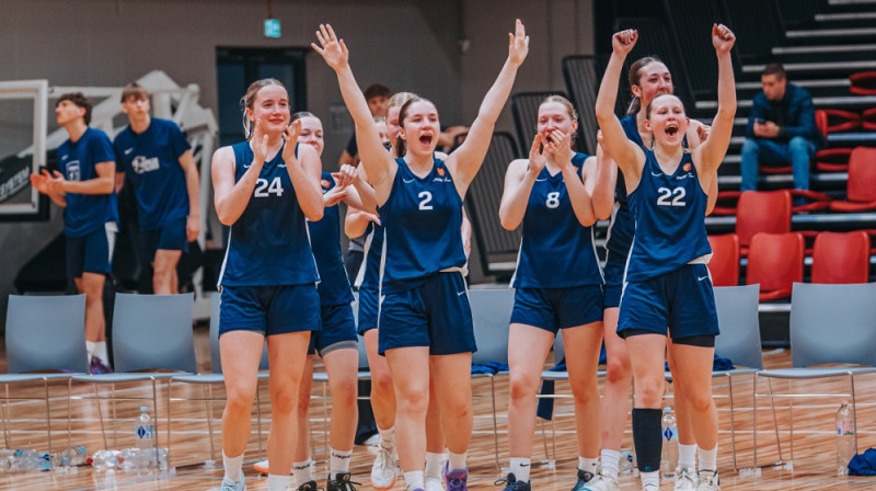 Liepājas U19 meitenes 2025. gada 10. maijā. Foto: Agris Šarkovskis