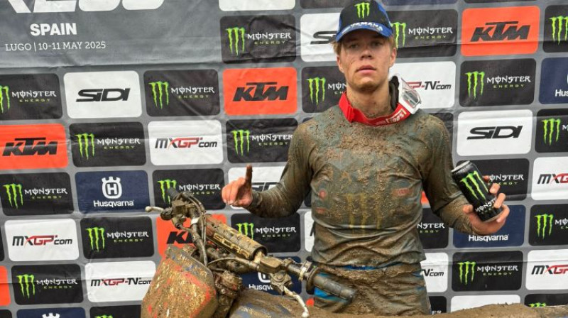 Jānis Reišulis. Foto: MXGP