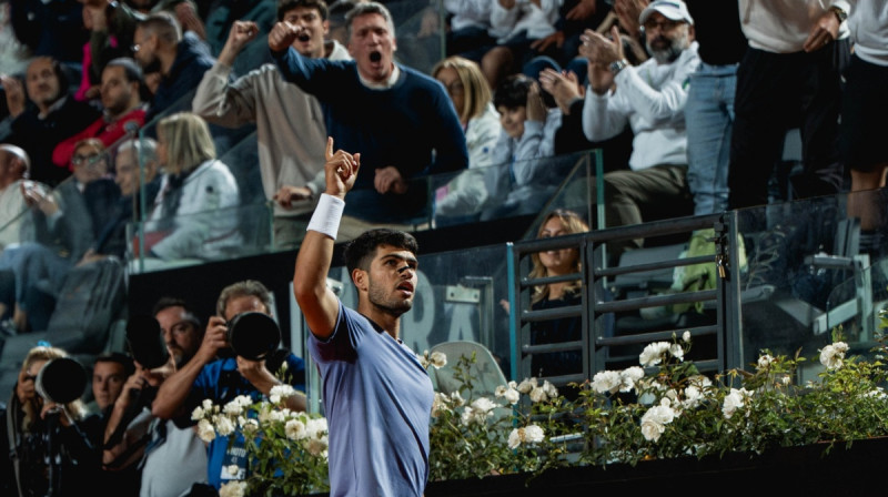 Karloss Alkarass. Foto: Internazionali BNL d'Italia