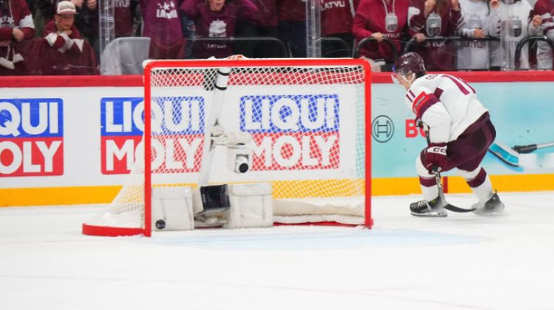 Dans Ločmelis. Foto: Andrē Ringets/IIHF