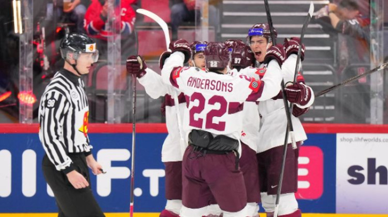 Toms Andersons. Foto: Andrē Ringets/IIHF