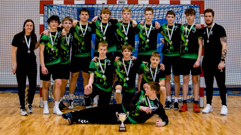Otro vietu izcīnījusī SS "Salaspils" komanda. Foto: HC Viimsi.