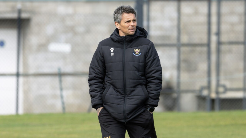 Pērtas "St. Johnstone" galvenais treneris Simo Valakari. Foto: St. Johnstone FC