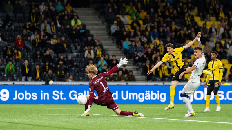 Mirklis no Bernes "Young Boys" un Lucernas komandu cīņas. Foto: Kjetil Waber/Sports Press Photo/Imago Images/Scanpix