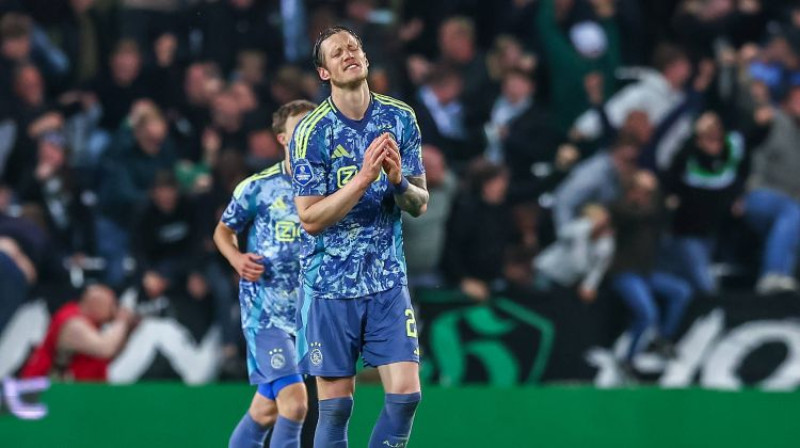 Amsterdamas "Ajax" uzbrucējs Vauts Vēghorsts. Foto: imago/Pieter van der Woude/Scanpix