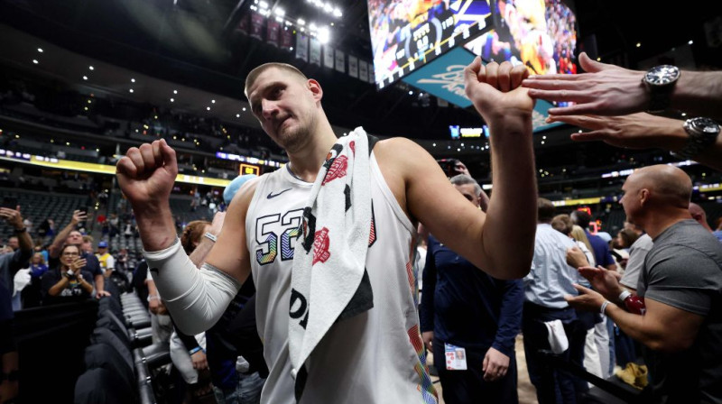 Nikola Jokičs. Foto. AFP. Scanpix