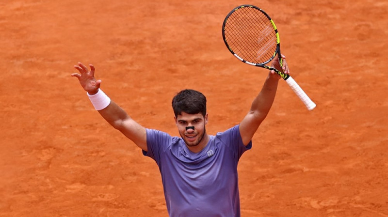 Karloss Alkarass. Foto: Internazionali BNL d'Italia