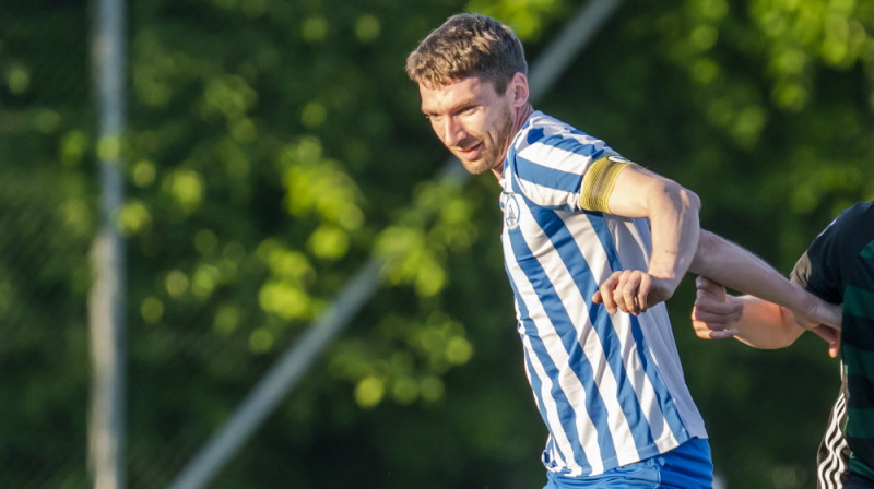 "Aliance" kapteinis Rūdolfs Puķītis. Foto: LFF