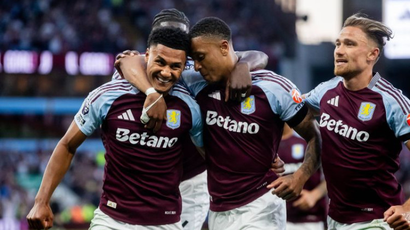 Ezri Konsa svin vārtu guvumu. Foto: imago/Manjit Narotra/Scanpix