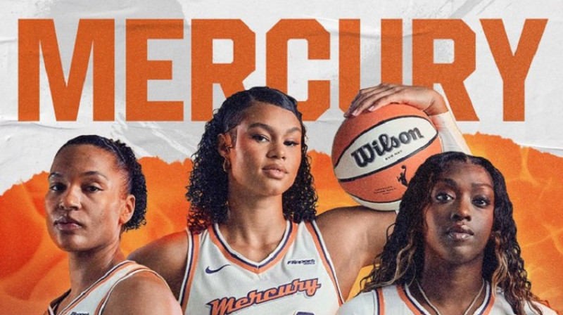 Fīniksas "Big 3": Alisa Tomasa, Satū Sabali un Kalea Kopere. Foto: Mercury