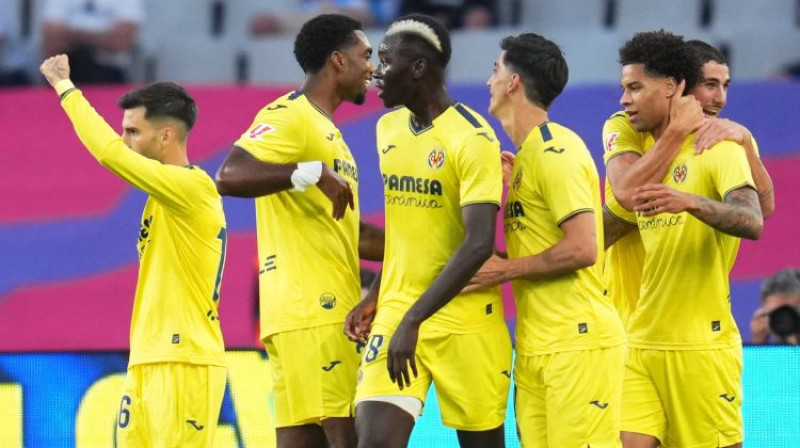 "Villarreal" svin vārtu guvumu. Foto: imago/Pressinphoto/Scanpix