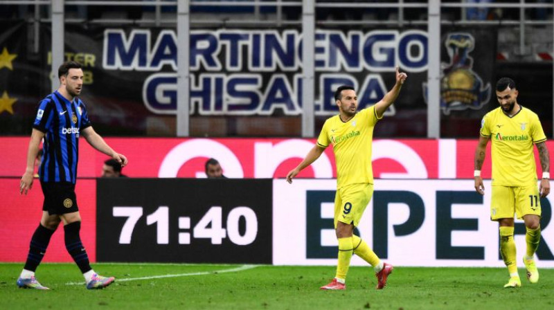 Pedro svin vārtu guvumu. Foto: AFP/Scanpix