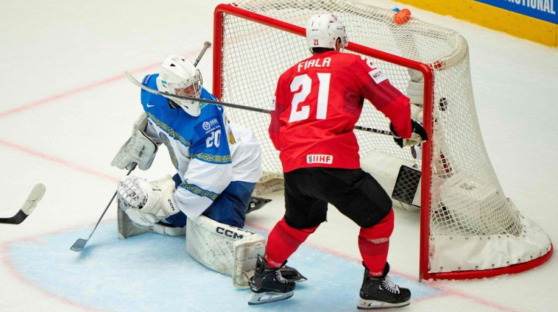 Kevins Fiala gūst vārtus. Foto: AFP/Scanpix