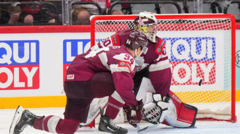 Kristiāns Rubīns. Foto: Andrē Ringets/IIHF