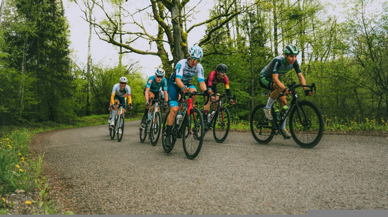 Jāņa Baukša piemiņas kauss grupas braucienā
Foto: Energus Cycling team