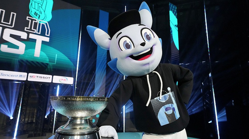 "EuroBasket 2025" talismans Markijs Marks. Foto: LBS