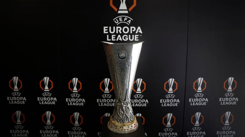 UEFA Eiropas līgas trofeja Foto: RC/Scanpix