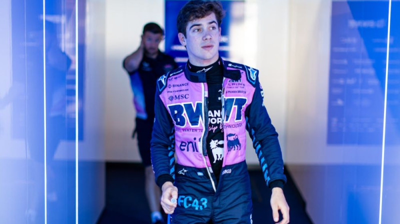 Franko Kolapinto. Foto: Alpine F1 Team