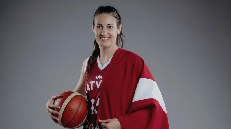 Ieva Pulvere. Foto: Latvijas Basketbola savienība