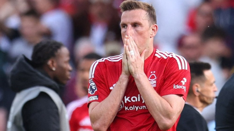 Nottingham Forest uzbrukuma līderis Kriss Vuds Foto: RC/Scanpix