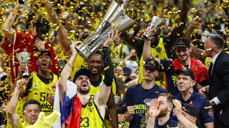 Stambulas "Fenerbahce" basketbolisti Foto: AFP/Scanpix