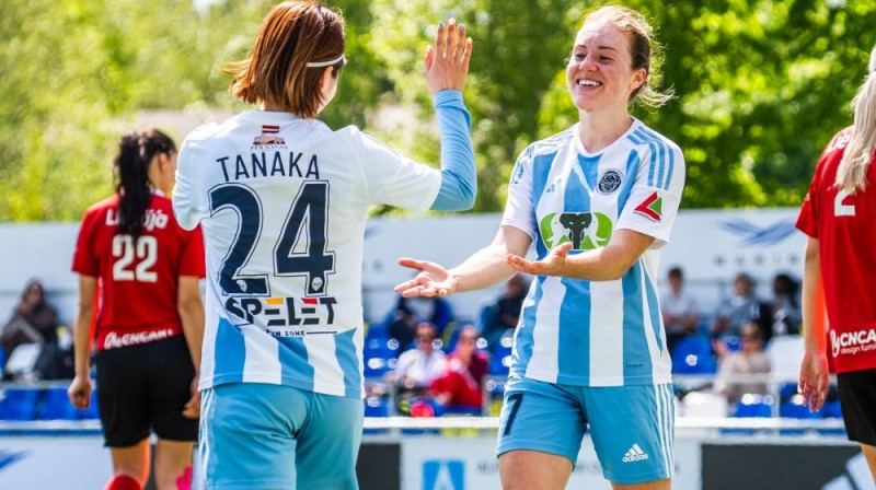 "Riga" futbolistes Foto: RIGA FC Women/Facebook
